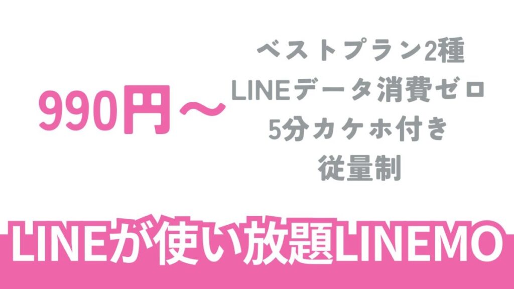 18％で【3番の支持】ソフトバンクの「LINEMO」