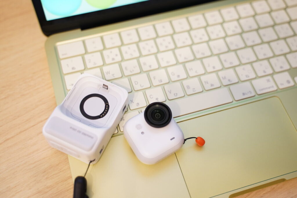 MacBook NEOはアクションカメラで撮影した動画を